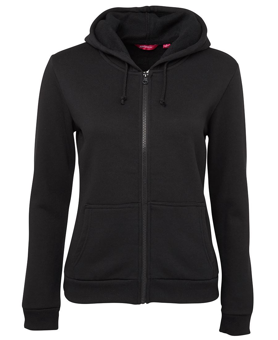 3PZH1 - JB's Wear LADIES P/C FULL ZIP HOODIE