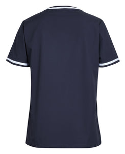 4SCT1 - LADIES CONTRAST SCRUBS TOP