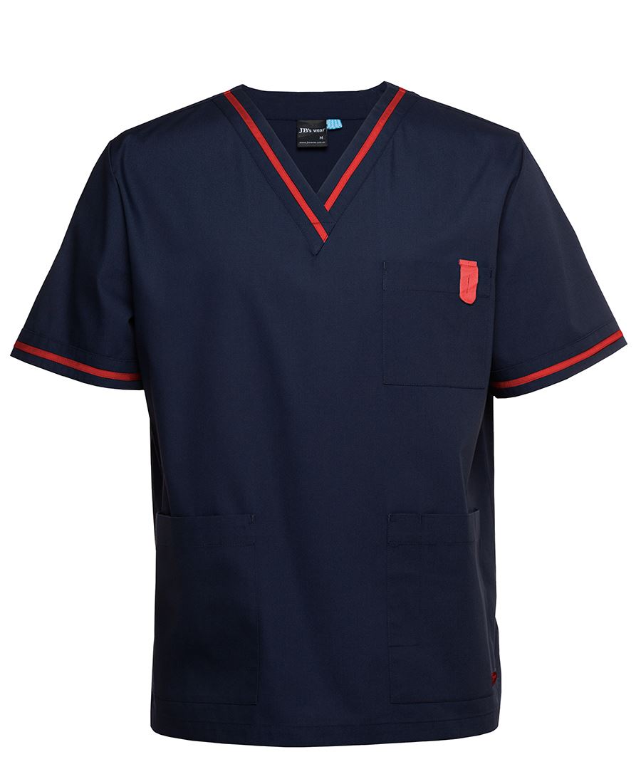 4SCT - JB's Wear CONTRAST SCRUBS TOP
