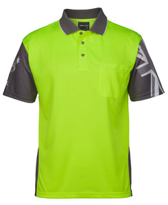 6HSC - HI VIS SOUTHERN CROSS POLO