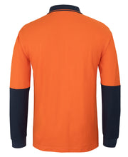 Load image into Gallery viewer, 6HVQL - JLB&#39;s Wear HI VIS L/S COTTON PIQUE TRAD POLO
