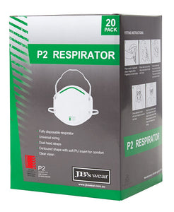 8C100 - JB's Wear P2 RESPIRATOR (20PC)