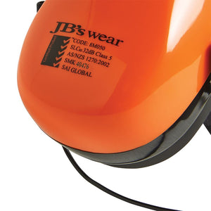 8M050 - JB's Wear 32DB EAR MUFFS WITH NECK BAND