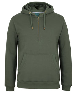 S3FHZ - C OF C 1/2 BRASS ZIP HOODIE