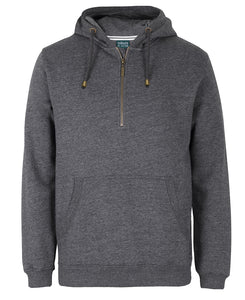 S3FHZ - C OF C 1/2 BRASS ZIP HOODIE